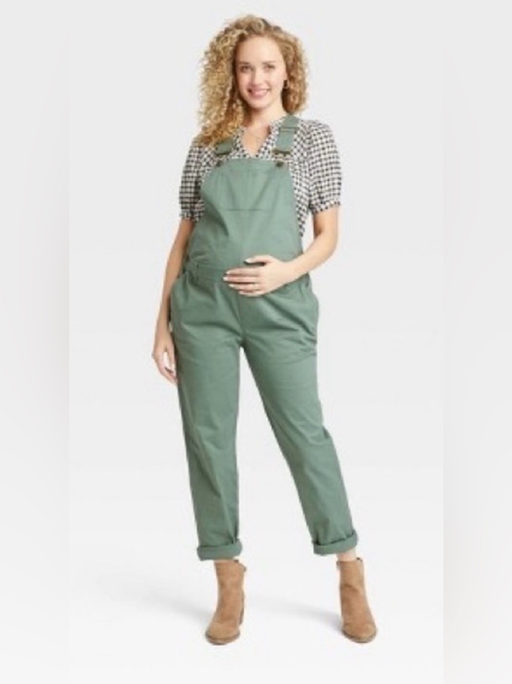 Hatch The Nines Maternity Overalls Black XS